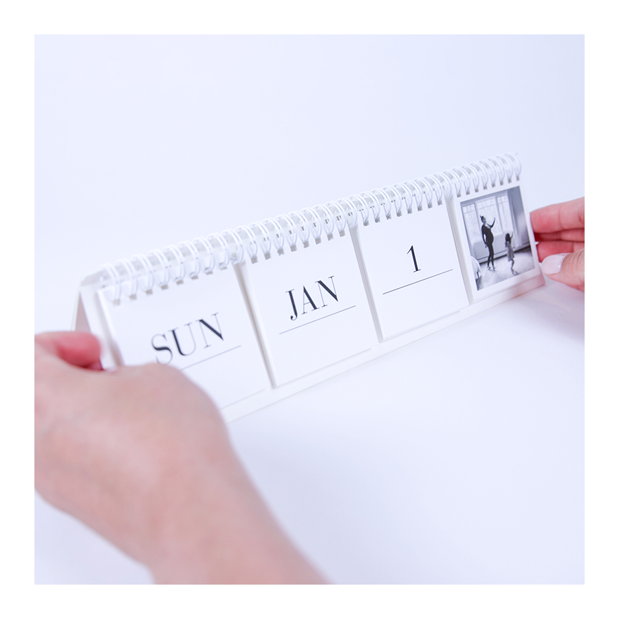 Classic Perpetual Photo Desk Calendar | Pinhole Press