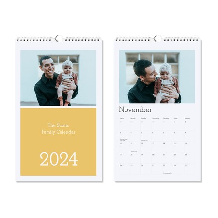 Custom Wall Calendars with Photos | Pinhole Press